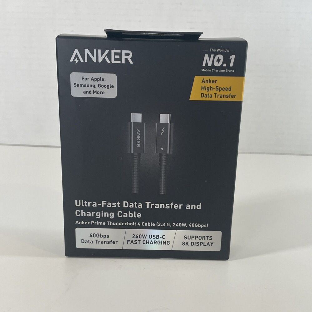Anker Prime Thunderbolt 3.3ft Cable